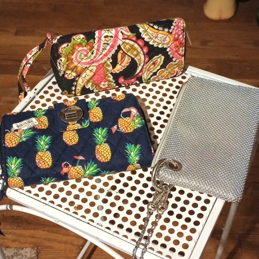 3 wallets vera Bradley lula Townsend no name